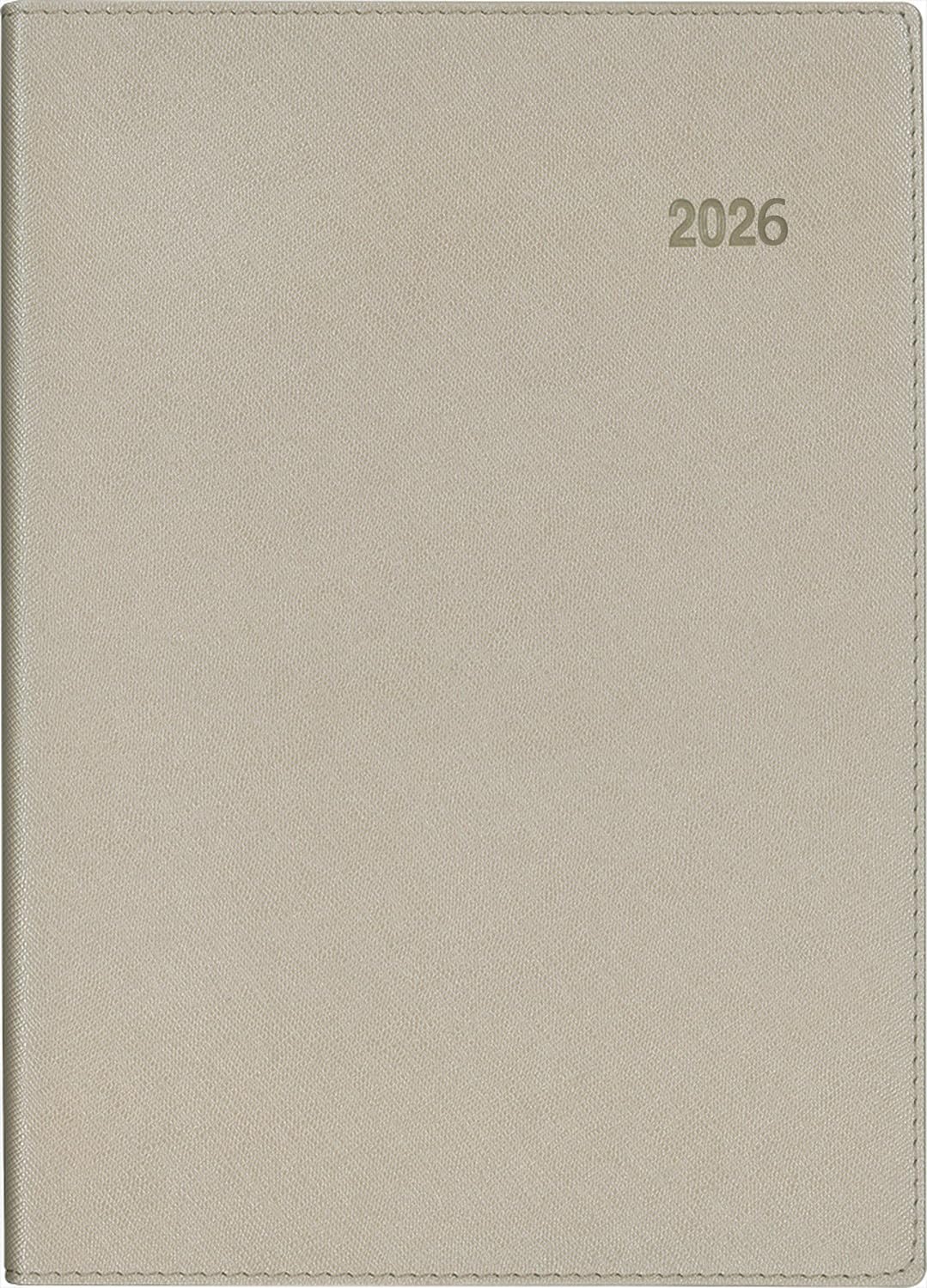 

Hakubunkan 2026 A5 Monthly Index 791 December SD-21 Planner, Beige, No. (Starts 2025) бежевый