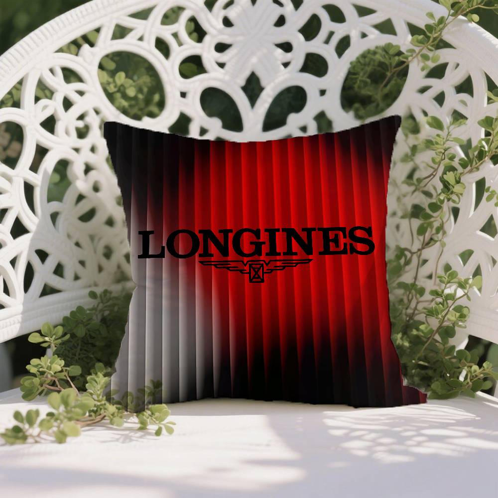 Elegant Style-Longines-Exquisite Craftsmanship Pillow Case Anti-dustmite Pillowcase Invisible Zipper Silky Short Plush Sofa