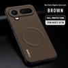 Honor Magic8/X9D Drop-Proof Magnetic Suction Phone Case with New Mark Pattern.