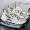 Neue Mode Herren Vier Jahreszeiten Bequeme Dicke Sohle Schuhe Studenten Jungen Trendige Weiche Sohle Atmungsaktive Lässige Lauf-Sneaker
