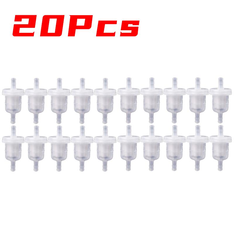 Plastic Fuel Gas Fuel Filter Displacement for Atv Dirt Bikes Go Karts Scooters Etc Universal Car Accessories 110/125/150/175/200