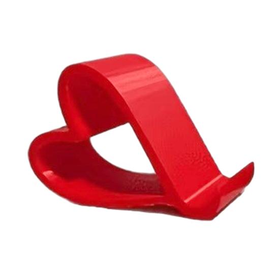 Heart-Shaped Phone Stand 3D Mobile Holder Printed Universal Desktop