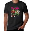 Bebop und Rocksteady Graffiti T-Shirt oversized süße Oberteile schlichte weiße T-Shirts Herren 2025 neues Modell