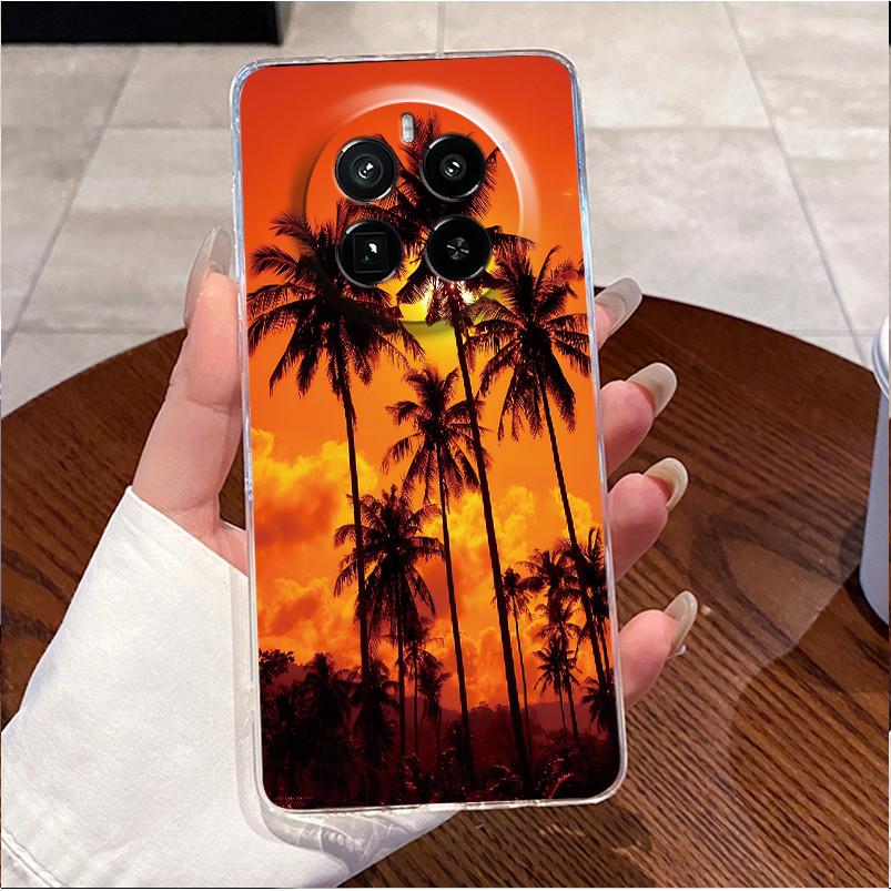 For Realme GT5 Pro Casing Clear Soft Silicone Love Heart Rabbit Cute Cartoon Back Cover for Realme GT 5 Pro 5G Phone Case Bumper