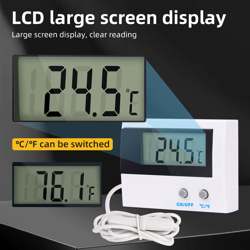 LCD Digital Indoor Thermometer Mini Digital LCD Indoor Convenient Temperature Sensor Meter Thermometer Gauge