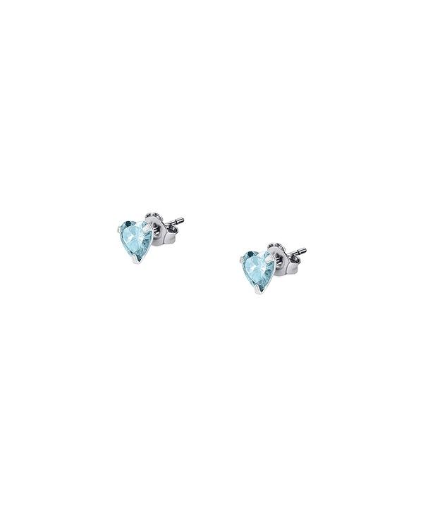 

La Petite Story Silver Earrings With Light Blue Zircons LPS01AWV29 For Women