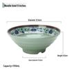 Jingyu Melamine Blue & White Noodle Bowl