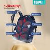 RUiPAi Elementary School Backpack for Boys And Girls Grades 1-3 Accordion-Style Compartmentalized Lightweight