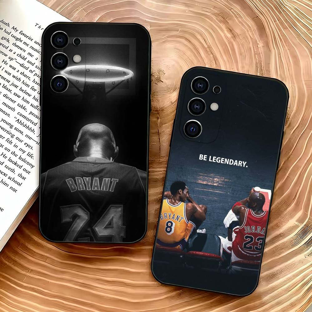 Basketball K-Kobe B-Bryant 8 24 Phone Case For Samsung S25,S24,S21,S22,S23,S30,Ultra,S20,Plus,Fe,Lite,Soft Black Cover