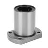 2Pcs Flange Linear Bearing Low Operating Load Smoothly Rotation Point Contact Linear Bearing Replacement