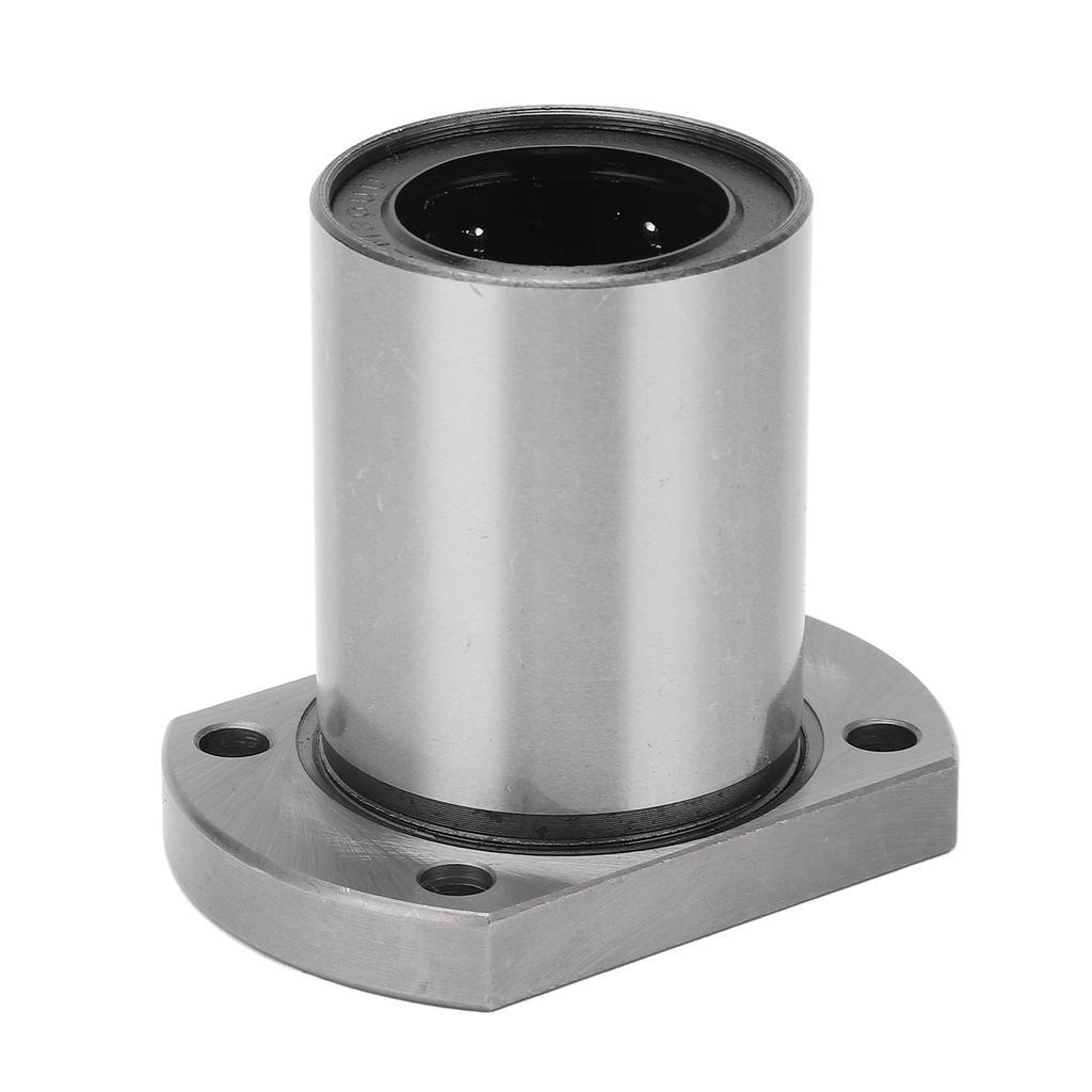 2Pcs Flange Linear Bearing Low Operating Load Smoothly Rotation Point Contact Linear Bearing Replacement