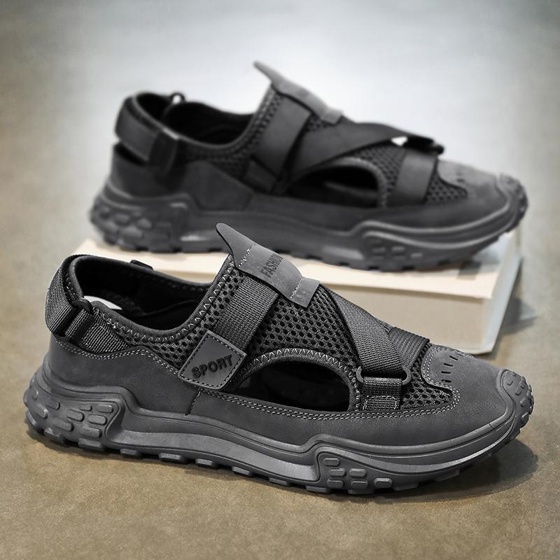 Мужские летние новые мужские сандалии большого размера — фото 6