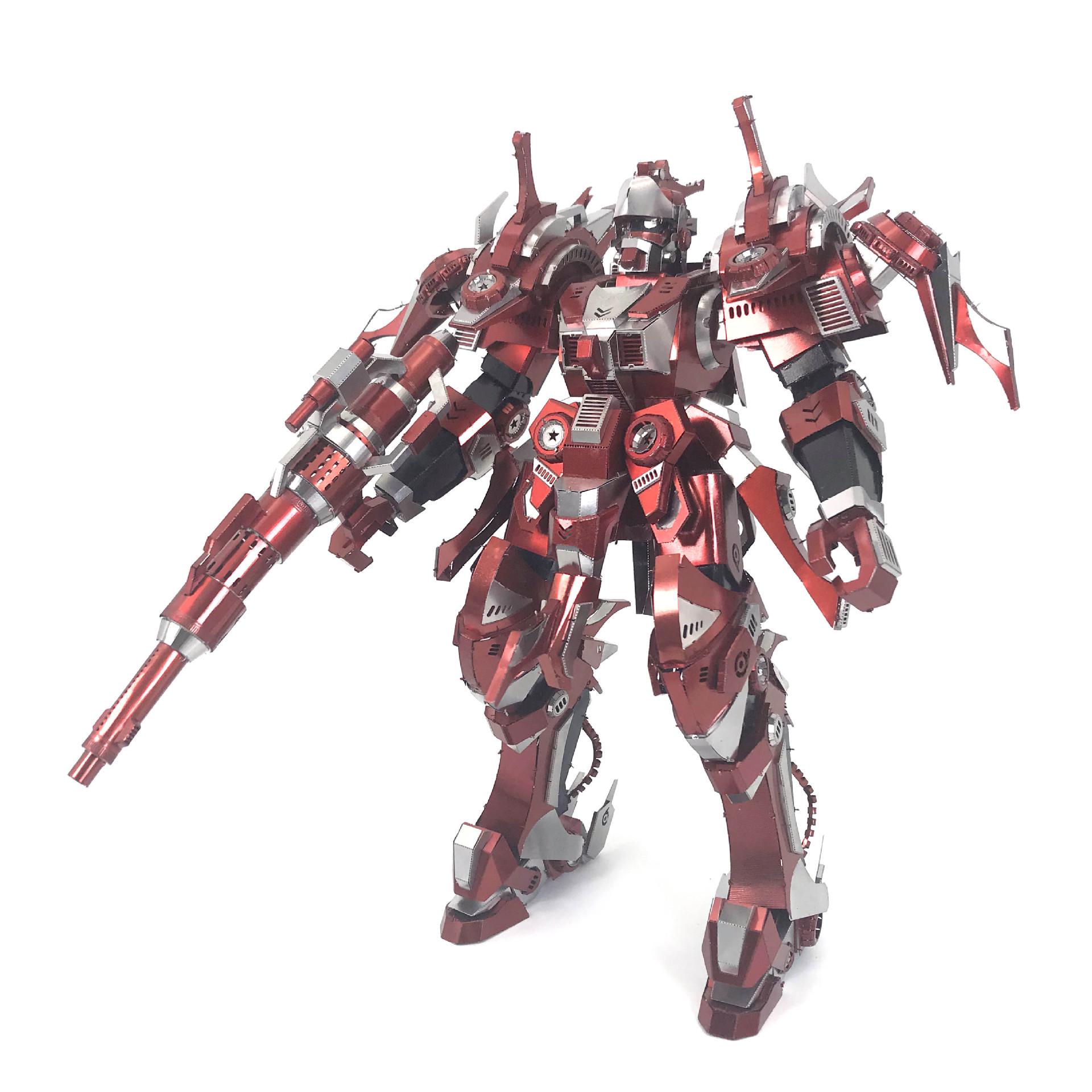 

Thunder Crimson 3D Metal Puzzle Model - Creative Mech Toy Gift
