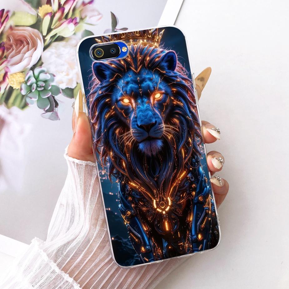 For Oppo A1k Case CPH1923 Luxury Flowers Butterfly Painted Cover Soft Silicone Case For Realme C2 RMX1941 OppoA1k RealmeC2 Shell