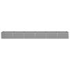 Planter Light Grey 480 X 80 X 45 Cm Steel