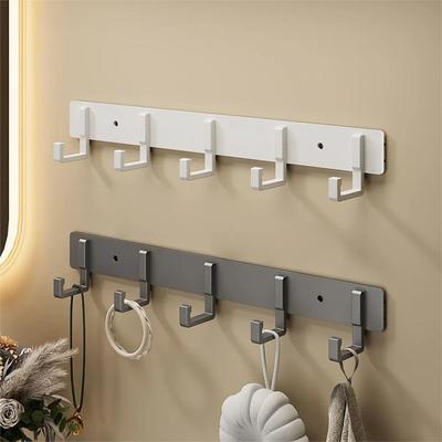 Kleiderhaken Badezimmer Handtuchhalter Haken Wandhaken Klebender Wandhaken Kein Stanzen erforderlich Aufhängehaken Kleiderhaken an der Türrückseite