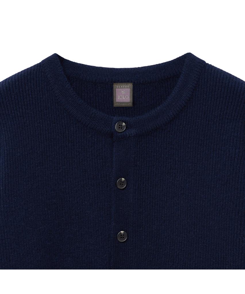 IOLO Noble Henley Neck_Dark Navy