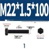 High-Strength Hex Head Bolt, M22x100