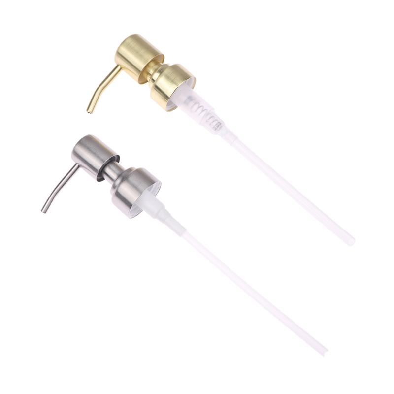 

Ванная комната из нержавеющей стали, сменная головка дозатора жидкого лосьона, головка насоса для мыла и душа, нажимная головка насоса для лосьона