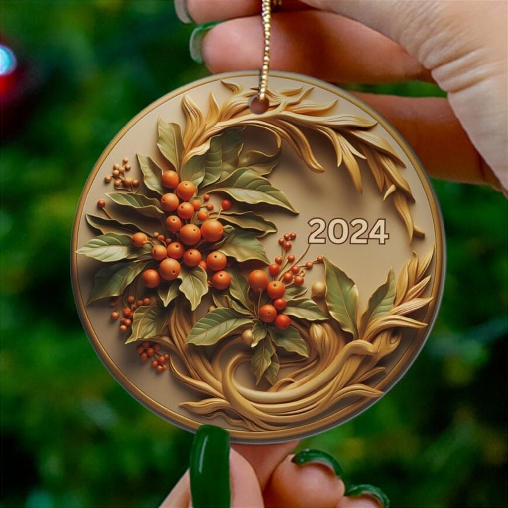 Baby's Christmas Ornament Gift For New New Mom Newborn, Personalized Baby Ornament Christmas 2024, Baby's 1st Xmas Ornament Gift, Custom Choose Name &