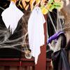 Hanging-Ghost-Halloween-Decorations Flying Ghosts Halloween Outdoor Spooky Decoration Props for Front Yard Porch Patio Lawn 1PC