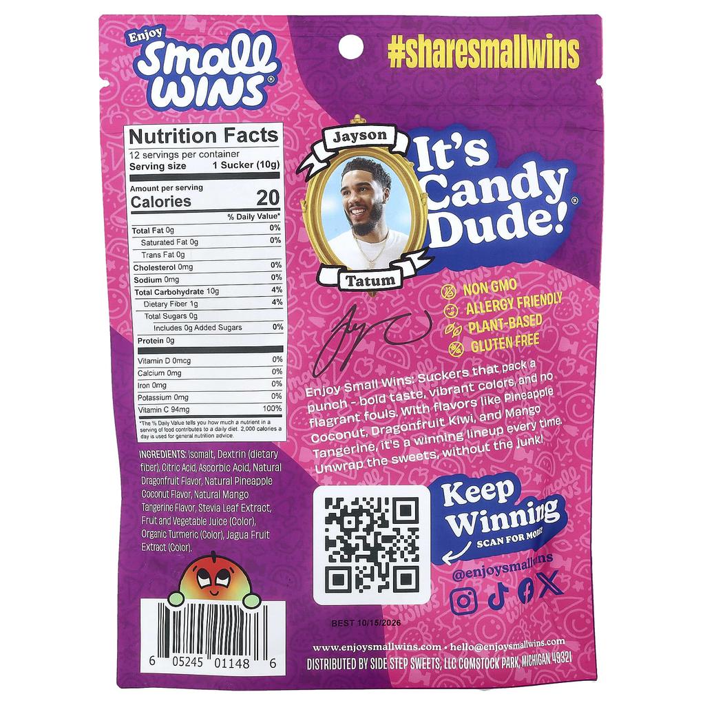 Enjoy Small Wins, Circus, Tropical Fruit, 12-Count, 120g (4.23oz)