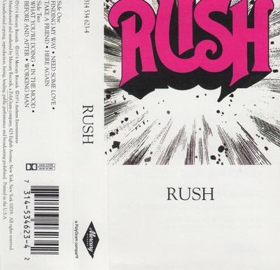 CD RUSH - Rush 3145346232 Mercury 1997 US Rock Used