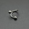 Anneau pour Lèvre Nez Helix Cartilage Oreille Piercing Corporel Bijoux Vaginal Acier Inoxydable 316L 16G