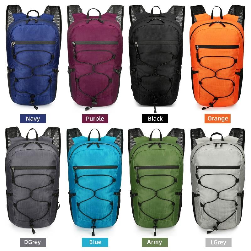 Foldable Backpack, Waterproof Mountaineering Bag, Casual Outdoor Large Capacity Travel Backpack