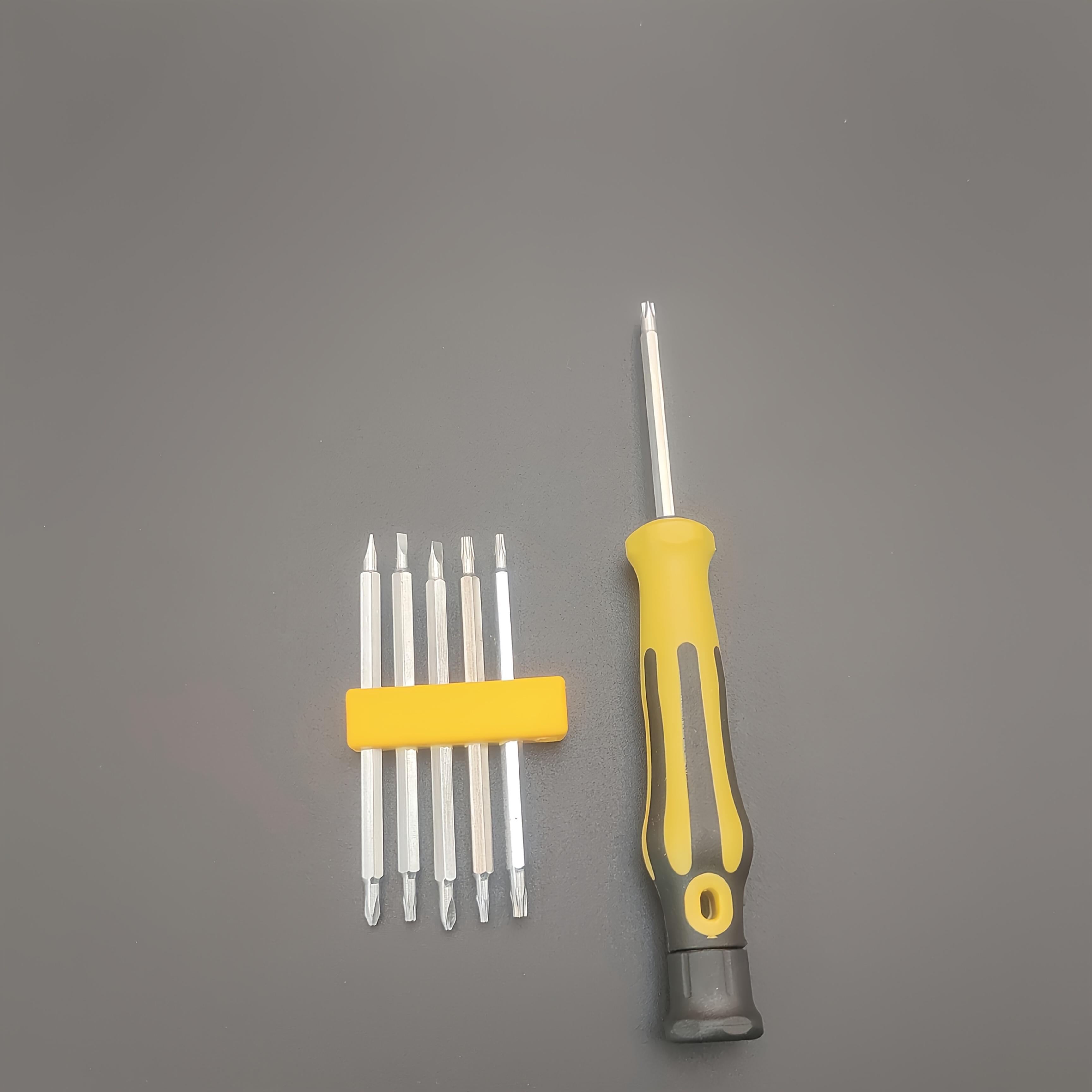 

6-in-1 Y-shaped U-shaped Plum Blossom Triangle Special-shaped Batch Multi-functional Home Disassembly Screwdriver Screwdriver Set 1 set