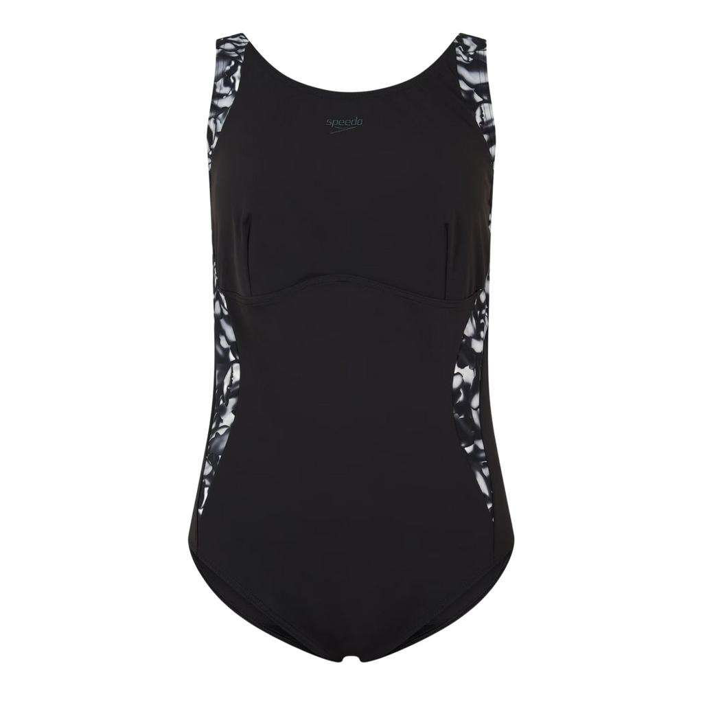 Speedo Womens/Ladies Logo One Piece Swimsuit