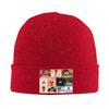 Bad Bunny Collage Puerto Rico  Knitted Hat for Women Unisex Skullies Beanies Autumn Winter Hat Acrylic  Casual Melon Cap