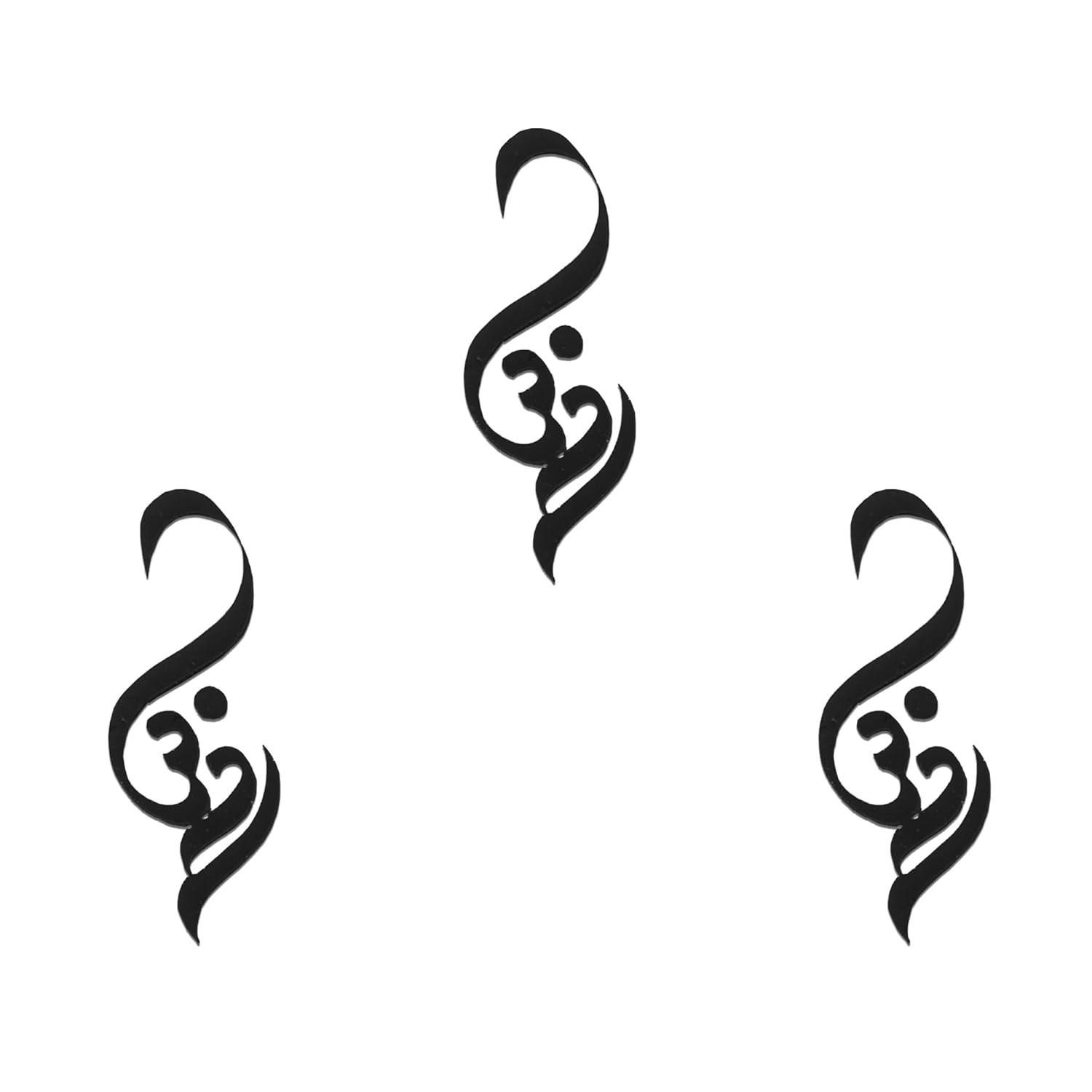 

@ Indian Traditional Fancy Om Black Bindi For Women 6g Zr-2964-60%Off