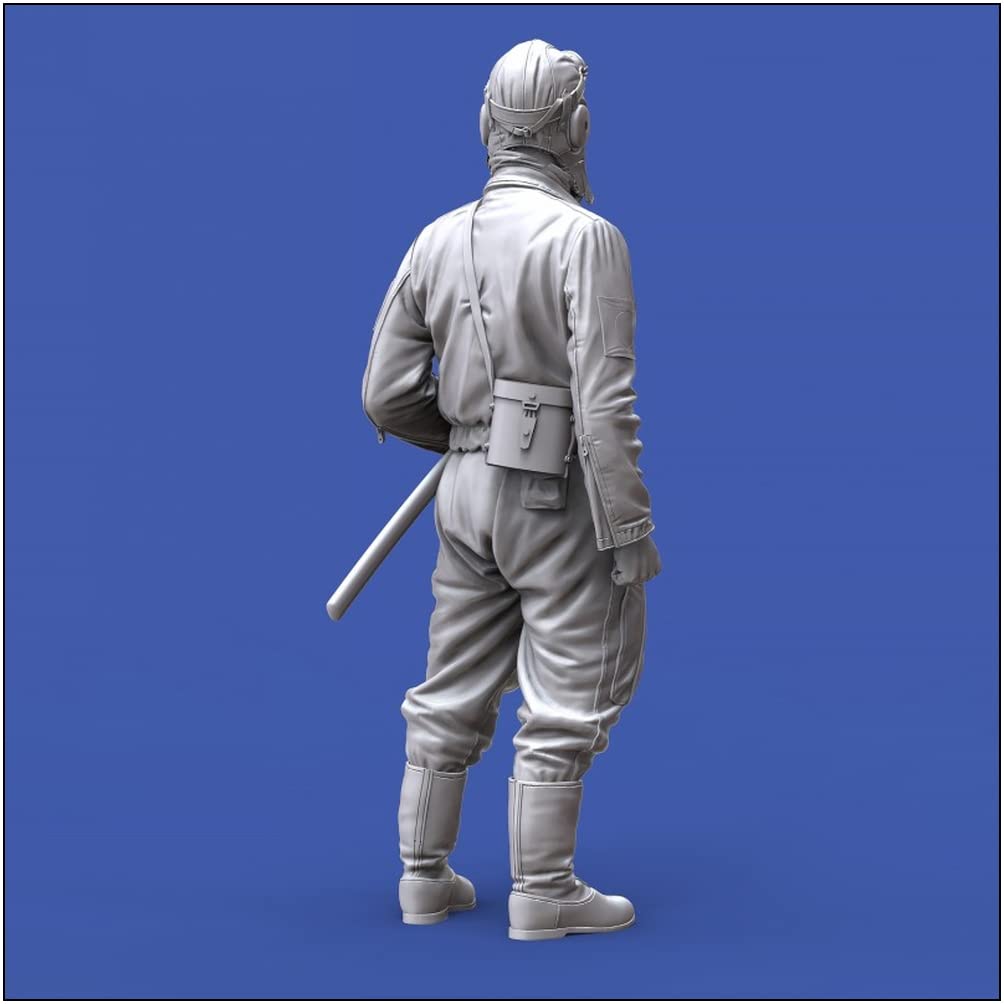 Royal Model World War II Japanese Army Air Pilot Resin Kit RM978 1/32
