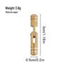 Brass Cylinder Hidden Hinges for Wooden Gift Boxes and Metal Hardware Accessories