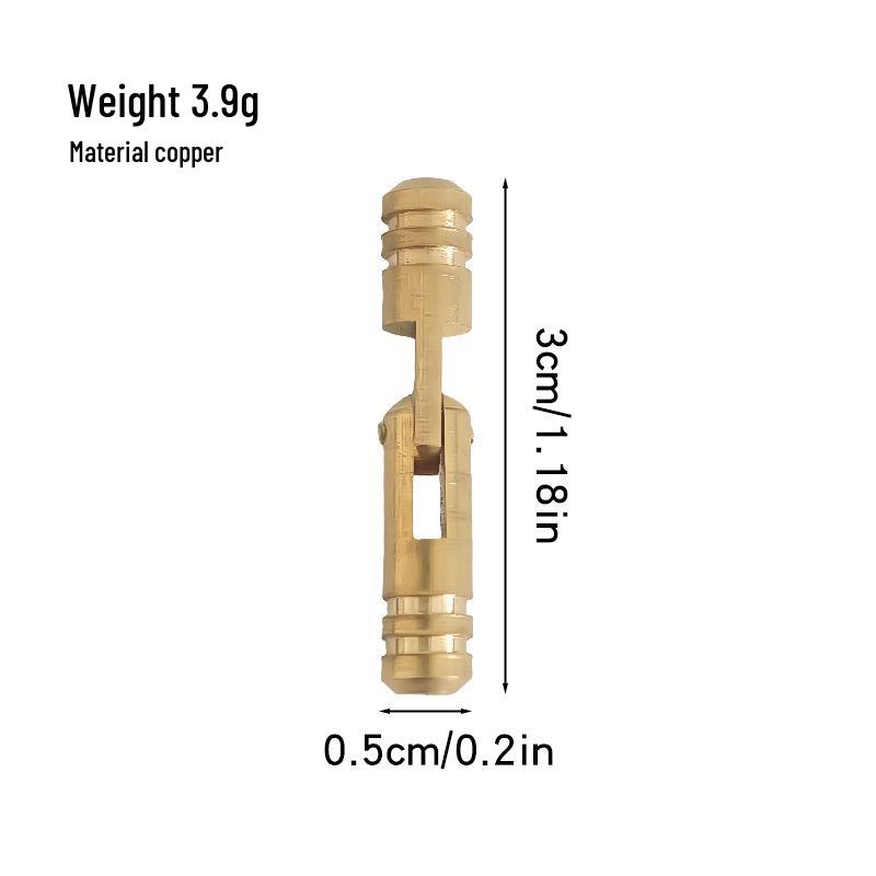 Brass Cylinder Hidden Hinges for Wooden Gift Boxes and Metal Hardware Accessories