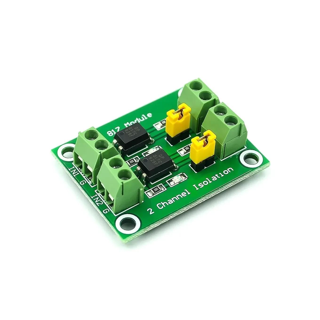 

PC817 2/4/8 Channel Optocoupler Isolation Board Voltage Converter Adapter Module 3.6-30V Driver Photoelectric Isolated Module for daily use (As shown-9875)-