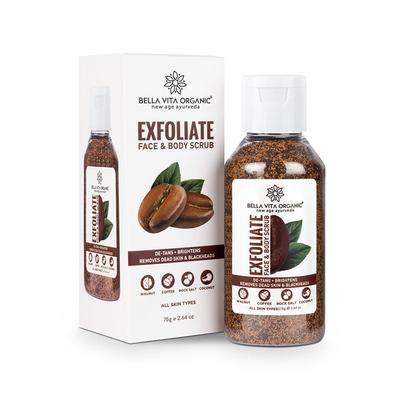 Exfoliate Face and Body Scrub De-Tan Removal - 75gm