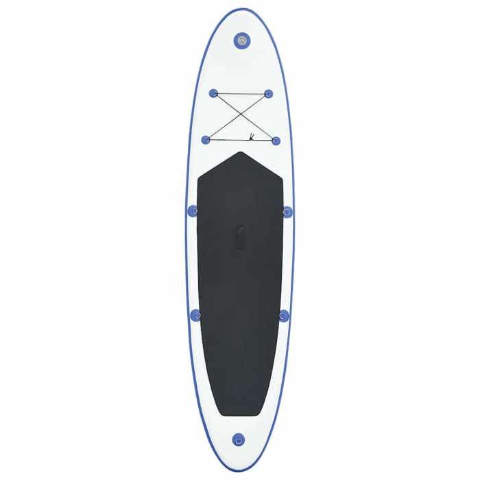 VidaXL Ensemble de Planches SUP Gonflables Planche à Rame Pagaie Surf Increvable et Résistant aux UV Hommes Adulte Extérieur 92202