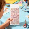 1 Sheets 3D Puffy Stickers For Kids Funny Cartoon Animal Stickers Self-adhesive Scrapbooking Sticker For Journal Notebook Decor