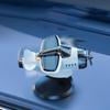Solar-Powered Rotating Airplane Car Dashboard Ornament 360° Auto-Rotating Decorative Aircraft Accessory for Vehicle Interior