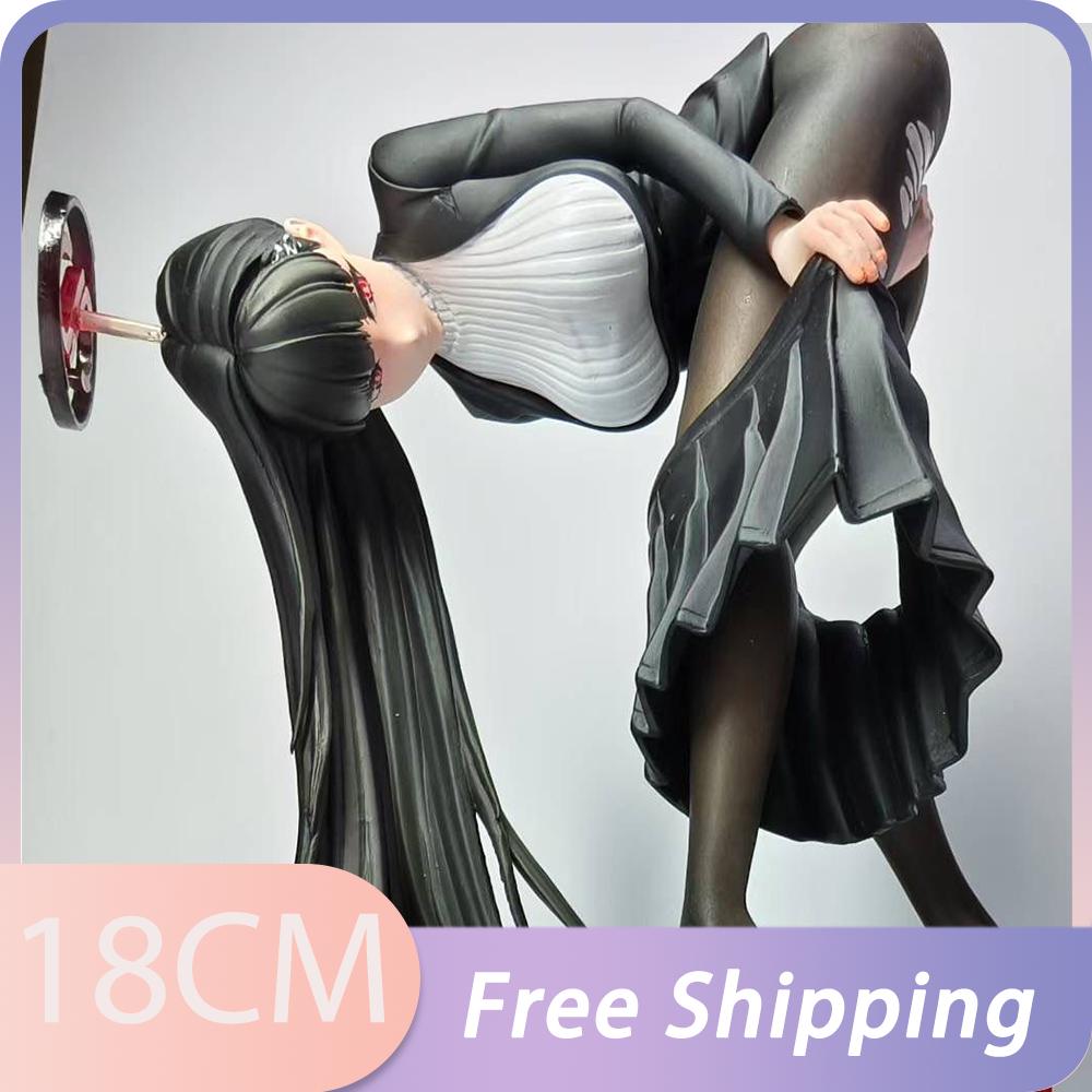 18CM Tsukatsuki Rio Figure Blue Archive Figures Sexy Girl Tsukatsuki Anime Figurine Pvc Models Gk Statue Collectible Toys Gifts