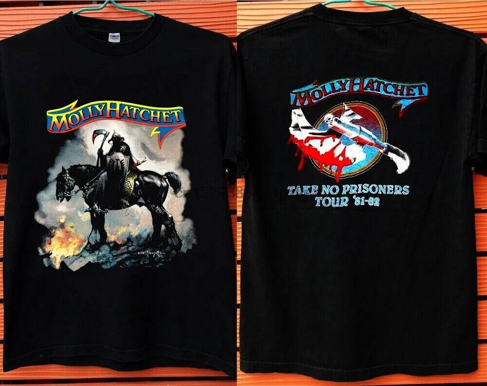Винтажная футболка Molly Hatchet 2001 года Размер usa новый перепечатка горячая распродажа редкая XXXXL