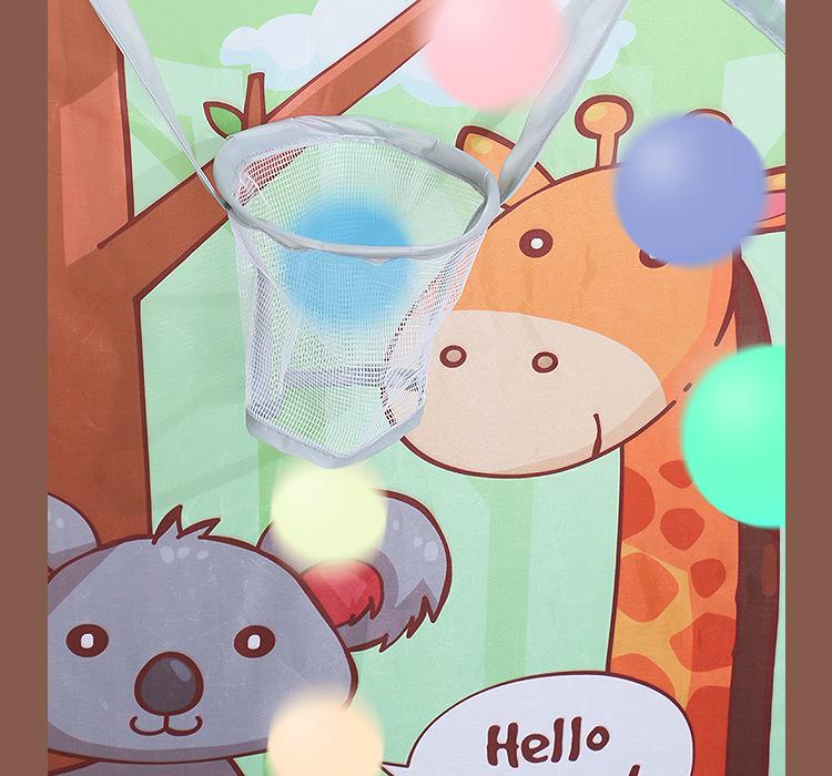 Kinder Binnen/Buiten Ballenbak Tent met Oceaan Ballen