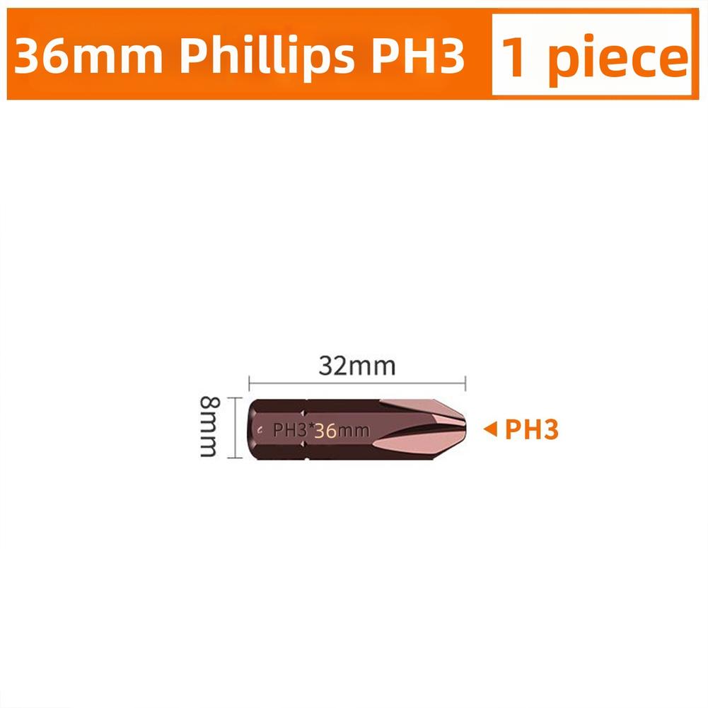 Magnetic Bits Alloy Steel Construction Wear Resistant Finish