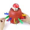 Funny Pirate Barrel Toy Lucky Game Jumping Pirates Bucket Sword Stab Tricky Toy Family Interactive Games Competitive Pk Toy Gift