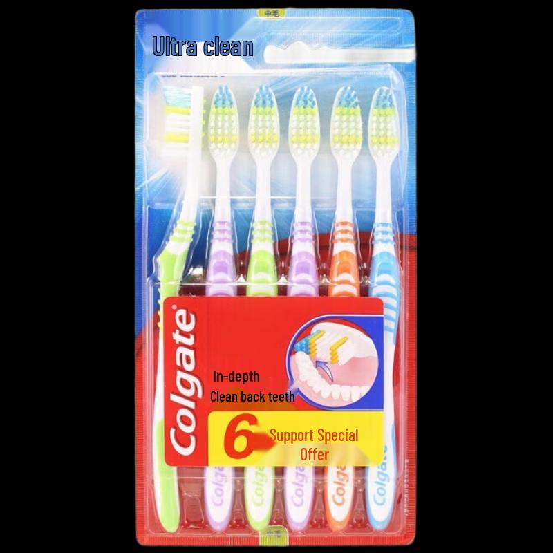 Colgate Ultra Clean Toothbrush, Family Pack