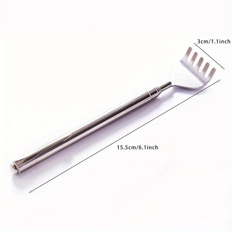 1Pc Tickle Scratch Do Not Ask for People To Retract Stainless Iron Fountain Pen Tickle Scratch Scratch Scratch Rake Back