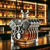 Car Motor Whiskey Decanter v8 Glass Bottle for Whiskey Bourbon Collectible Decoration