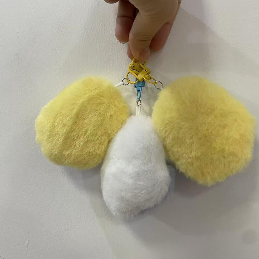Adorable Little Parrot Bird Cute Pendant Book Bag Bag Hanging Ornament Bird Hanging Ornament Plush Doll Super Cute Girl's Heart